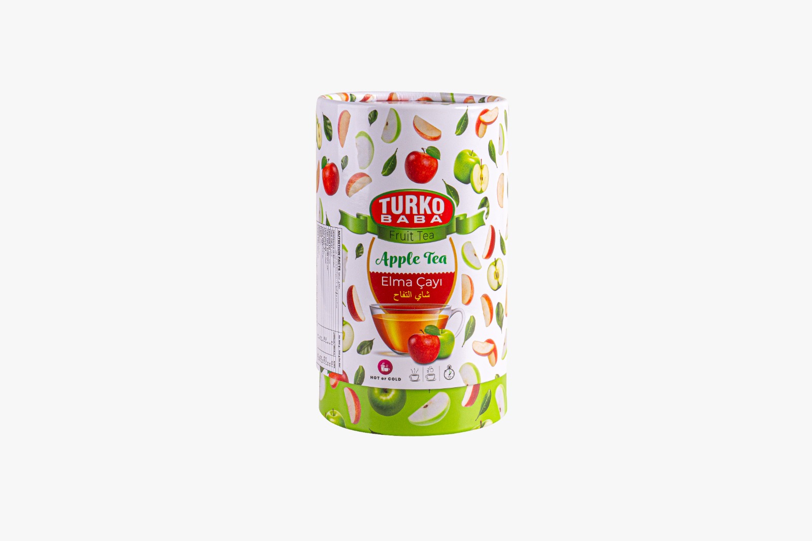 4'Lü Silindir Elma Parçacıklı Toz İçecek ( 200 Gr )