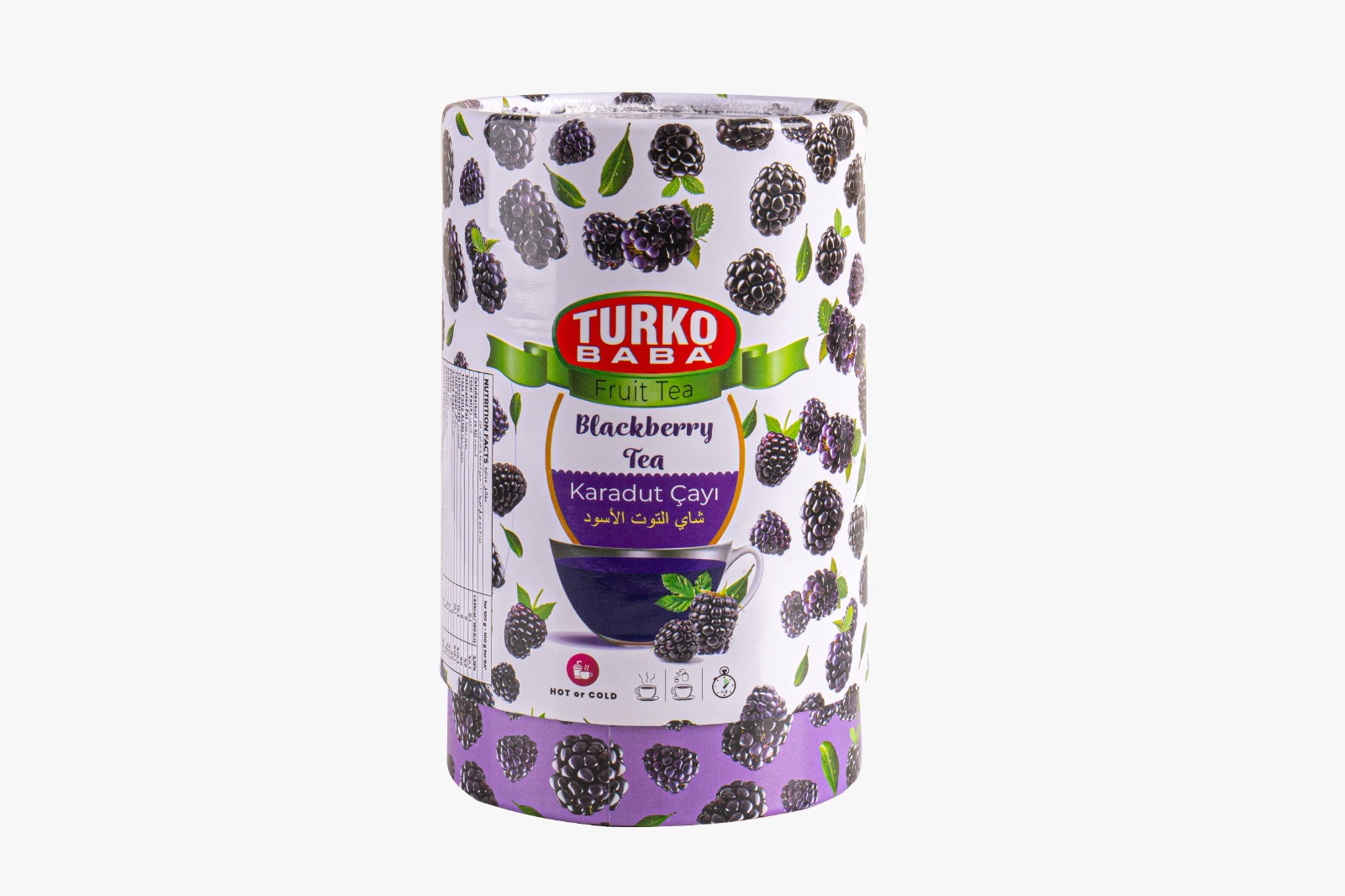 4'Lü Silindir Karadut Parçacıklı Toz İçecek ( 200 Gr )