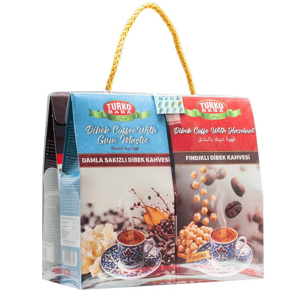 2X4'Lü Şeffaf Paket Kahve