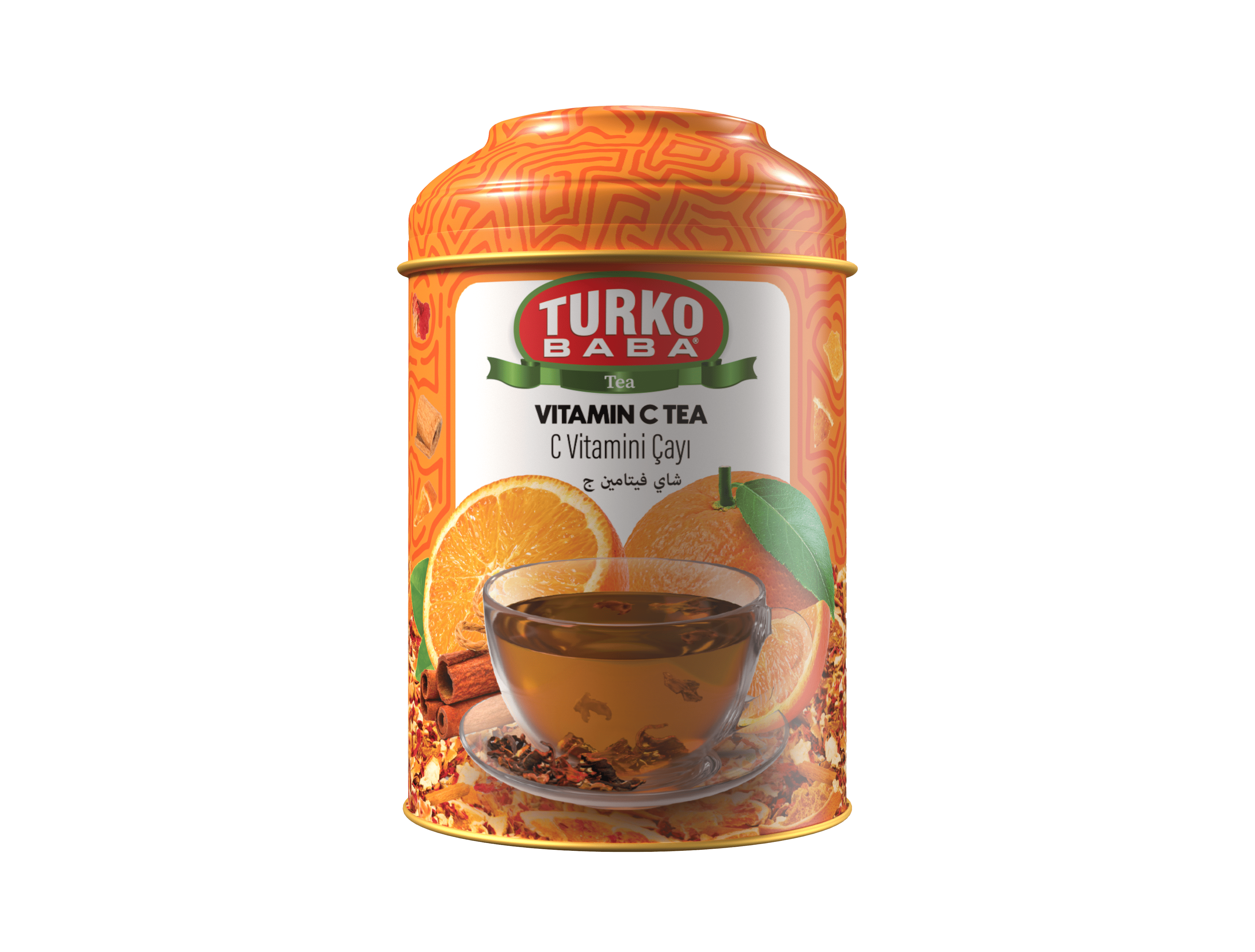 4'Lü Orjinal C-Vitamini Çayı Teneke ( 100 Gr )