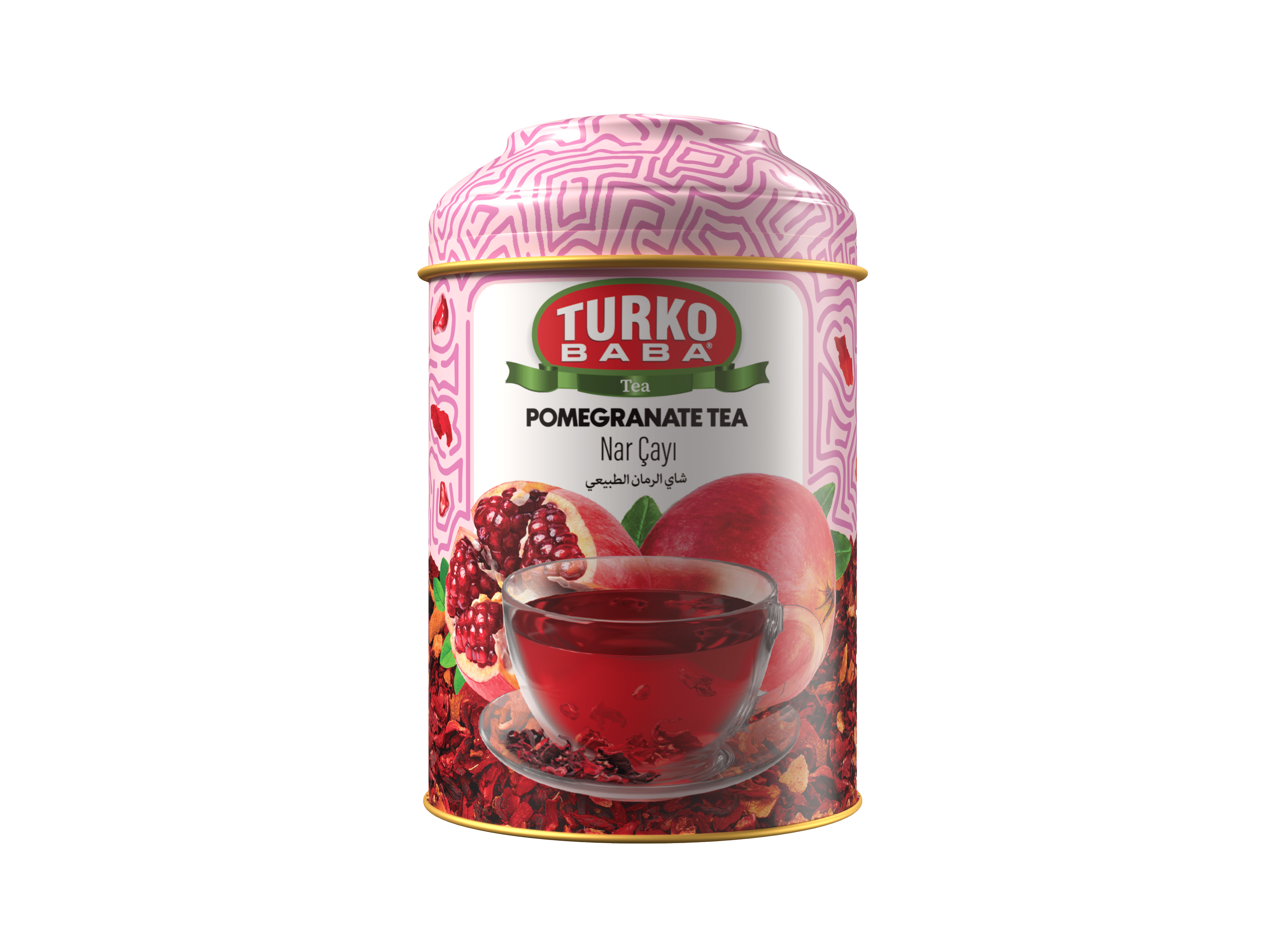 4'Lü Orjinal Nar Çayı Teneke ( 100 Gr )